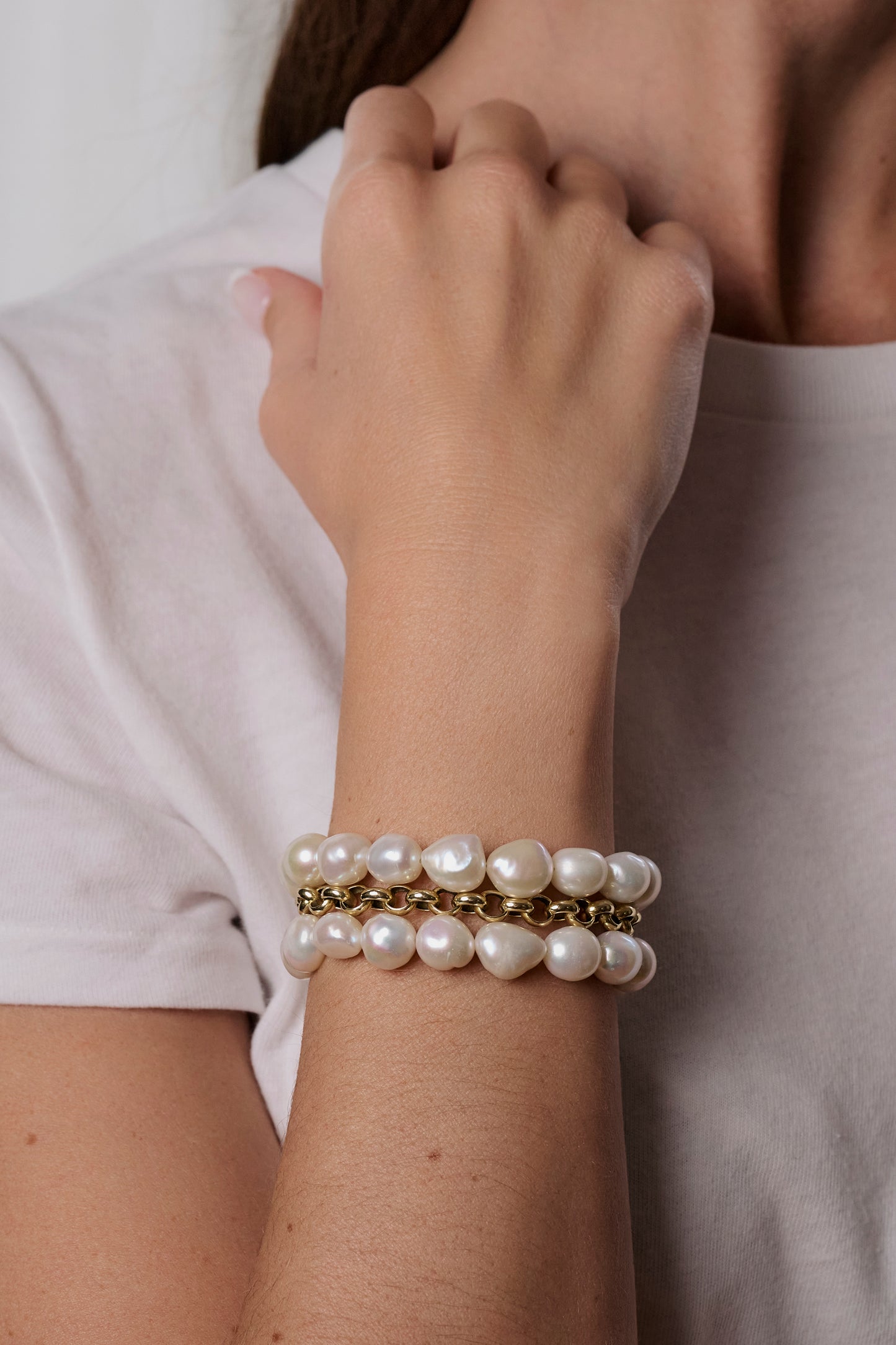 Baroque Pearl Bracelet