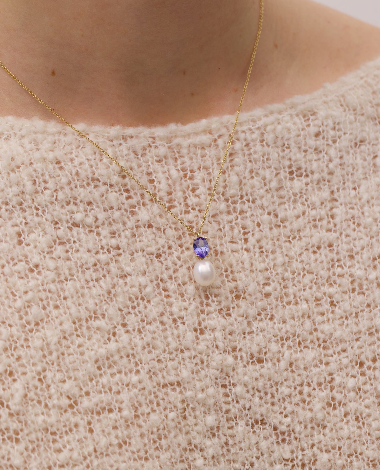 Gioia Tanzanite Necklace