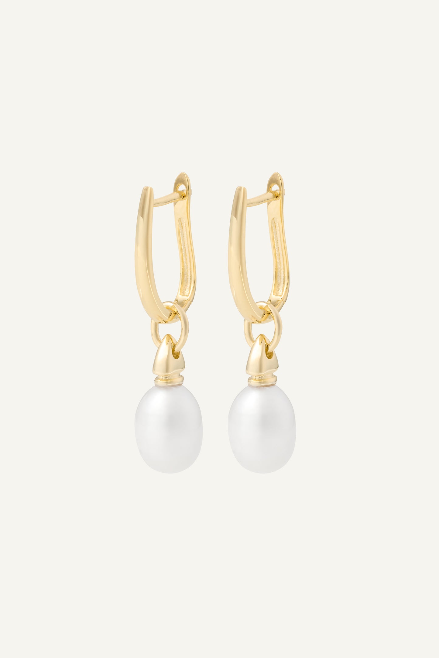Charm-Vermeil-Ohrringe