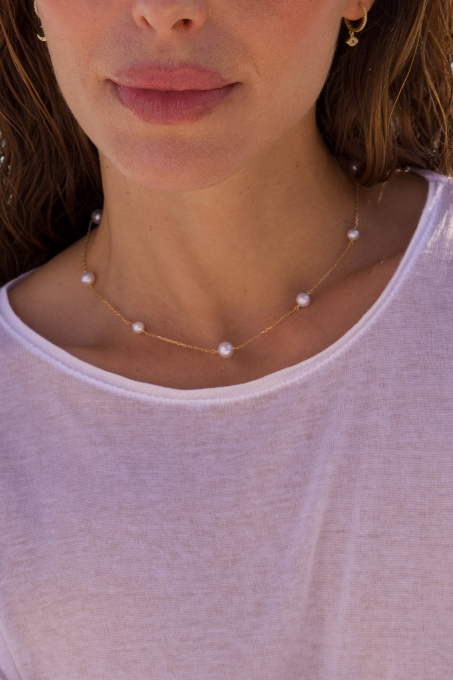 Capri Mix Pearls Neckclace