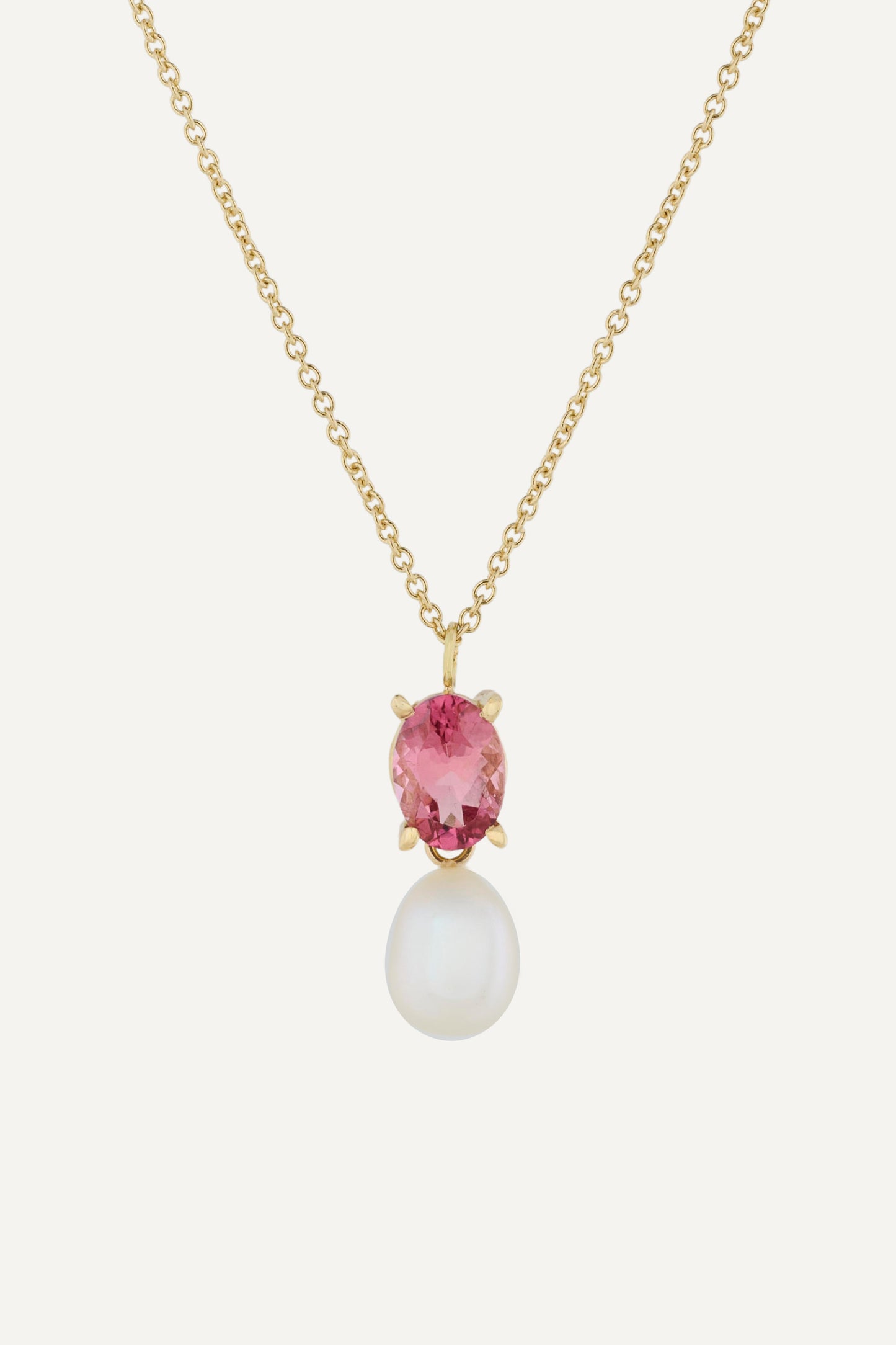 Gioia Pink Tourmaline Necklace