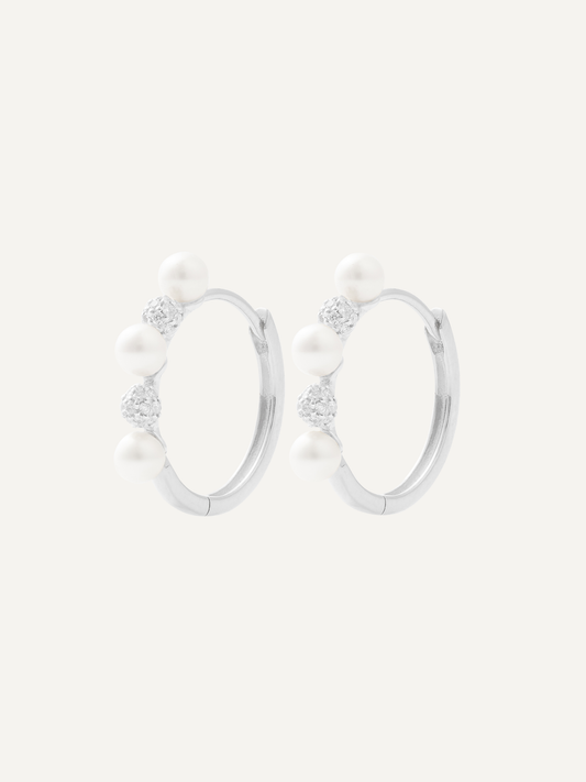 DIAMOND BALL WHITE HOOP
