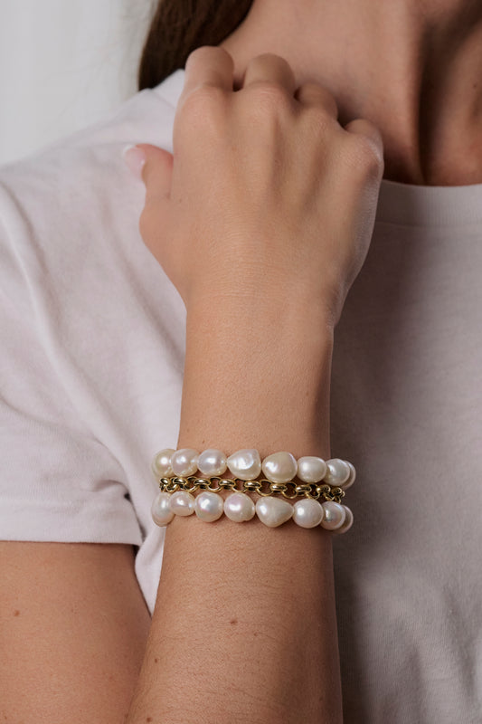 Baroque Pearl Bracelet