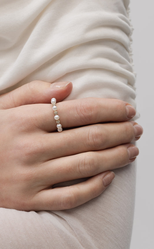 DIAMOND BALL RING