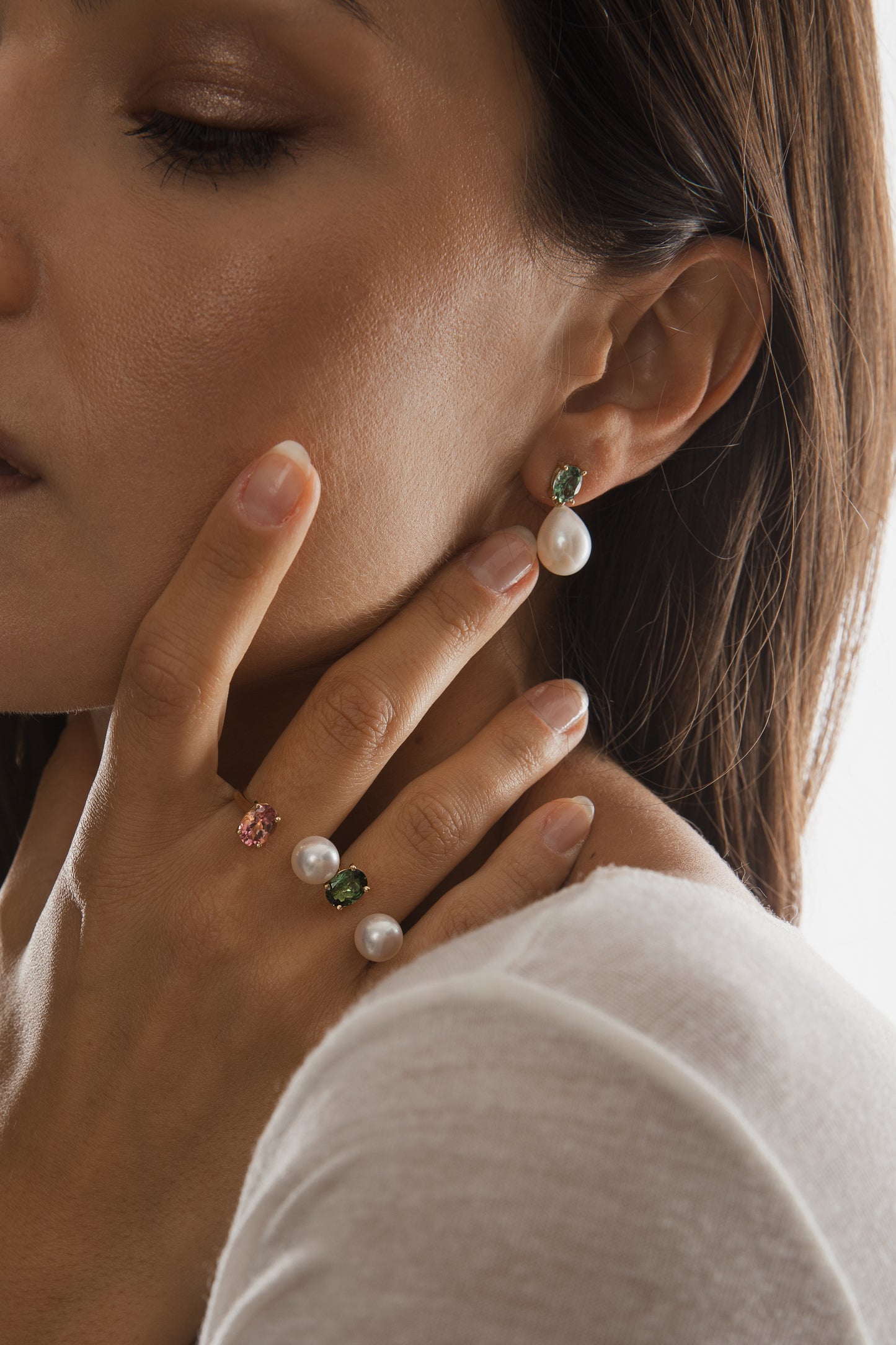 Gioia Pink Tourmaline Ring