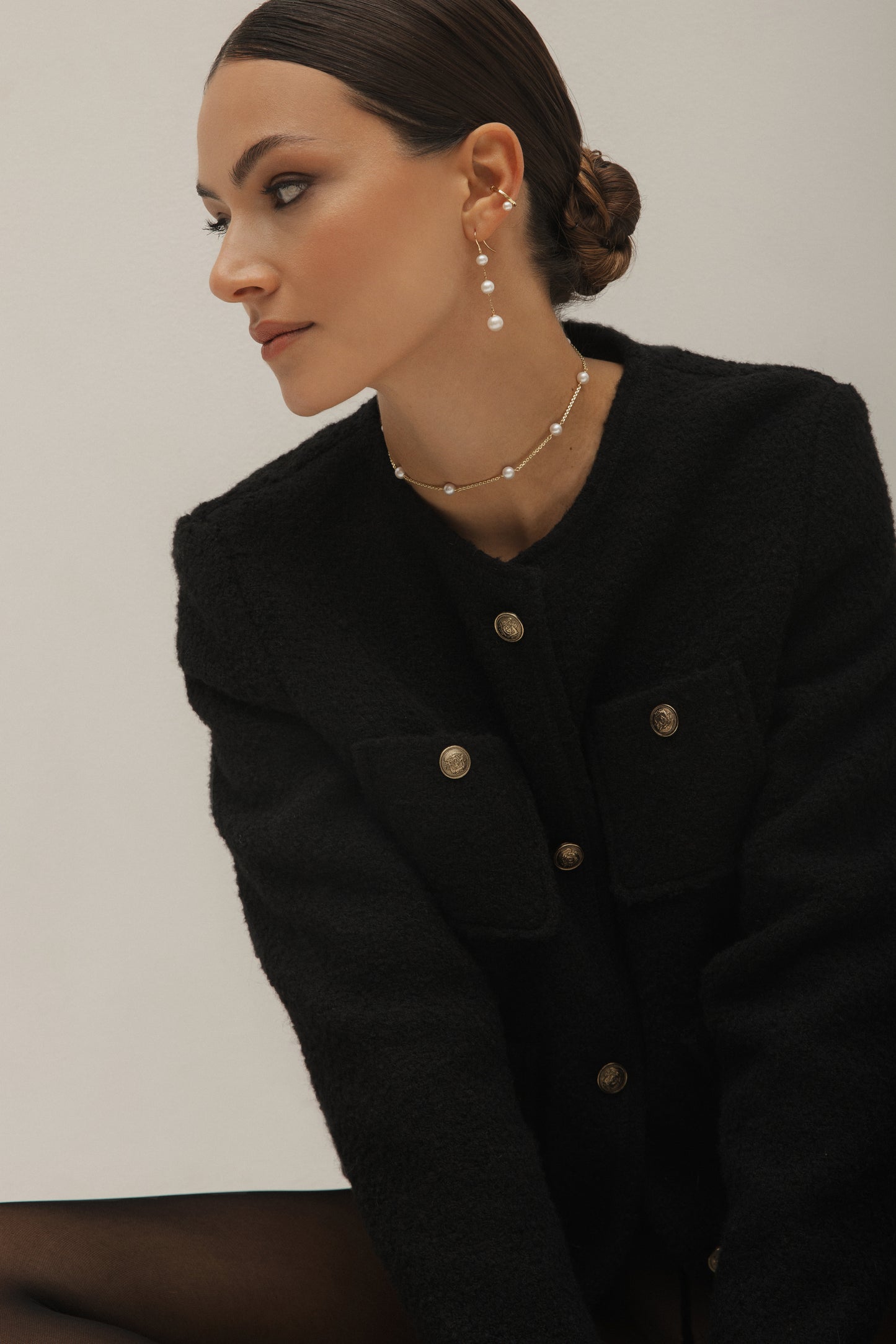 Filo Di Luna Ear Cuff