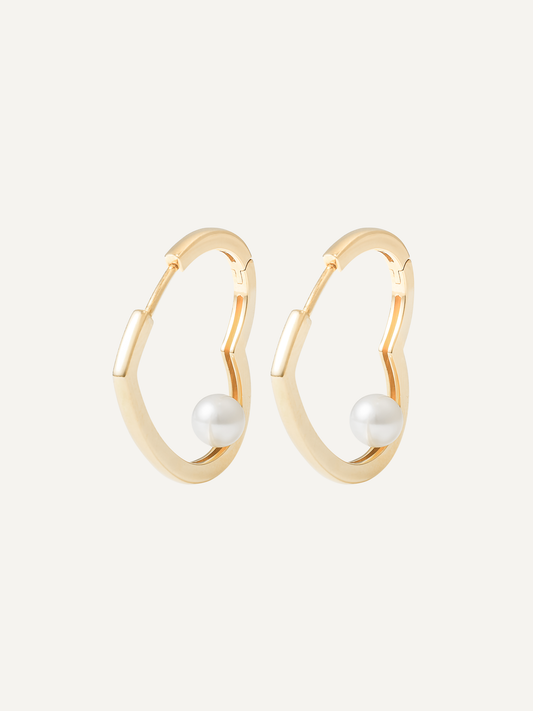 Boucles d'oreilles Cœur