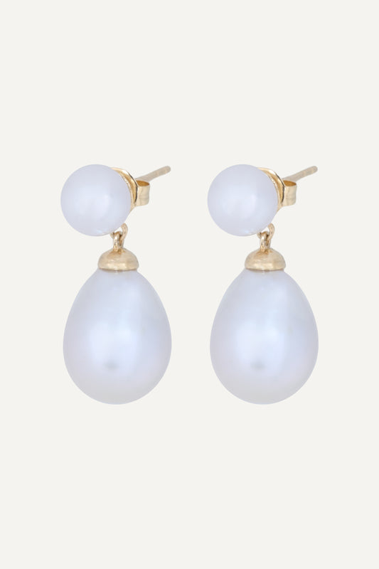 Teardrop Baroque Earrings