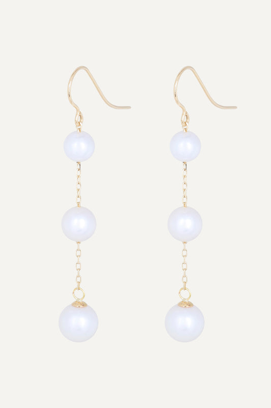 Capri Gold Earrings Vermeil