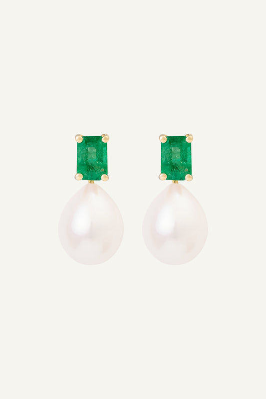 Gioia Emerald Earrings