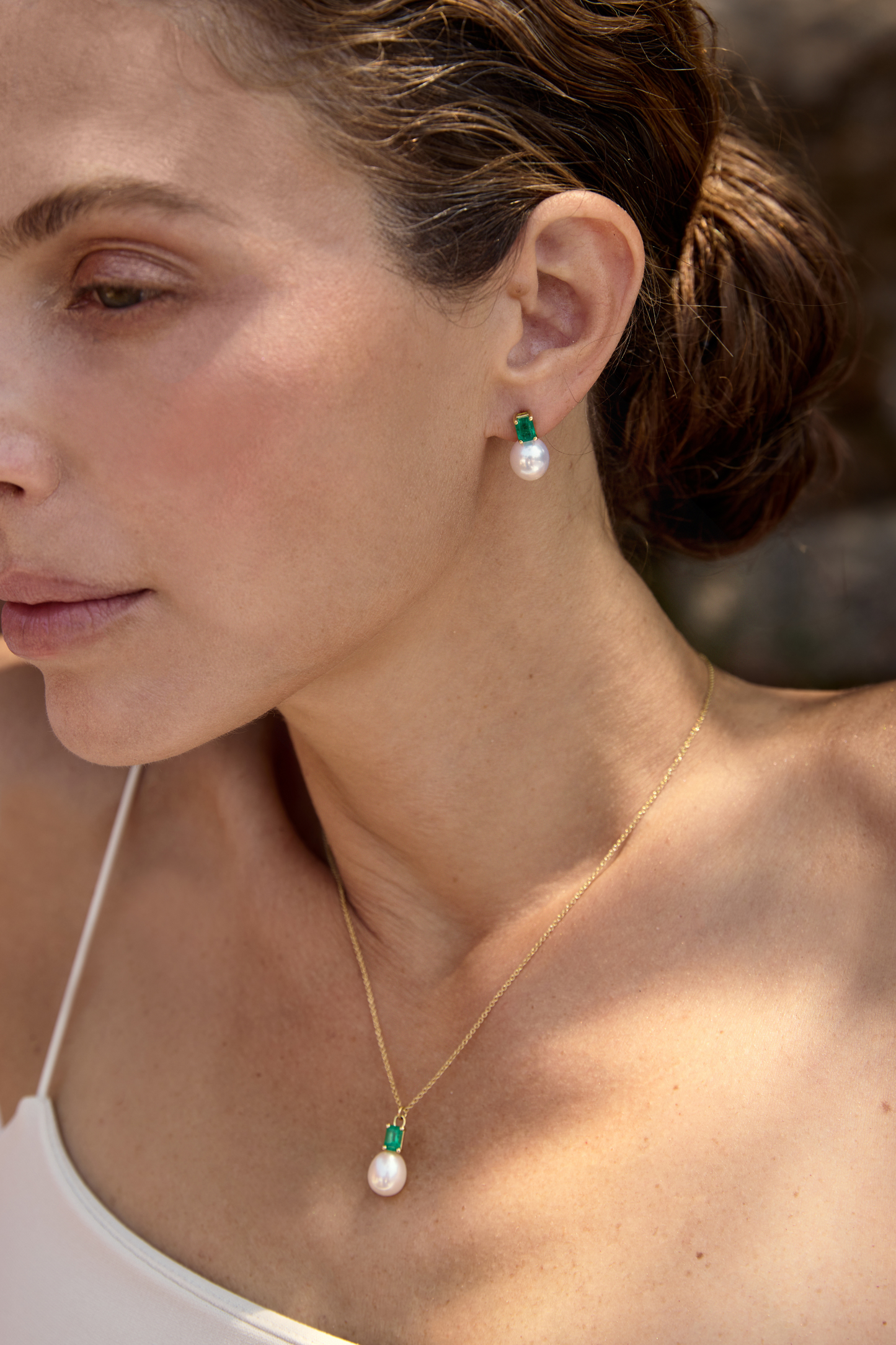 Gioia Emerald Earrings