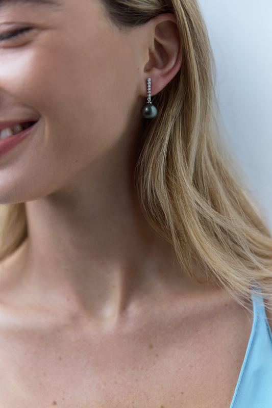 Tahitian Diamond earrings