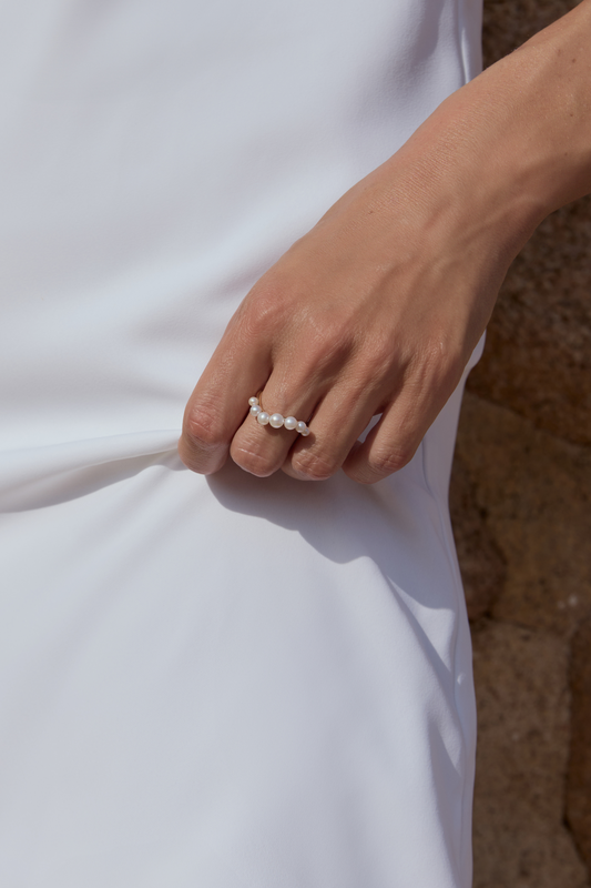 BAGUE MOONLIGHT WAVE