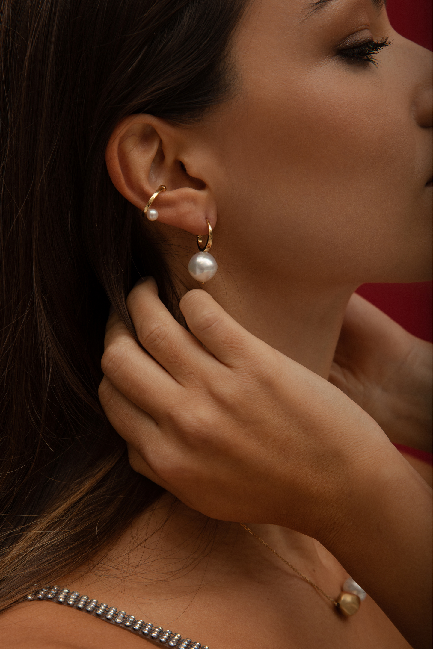 Filo Di Luna Ear Cuff
