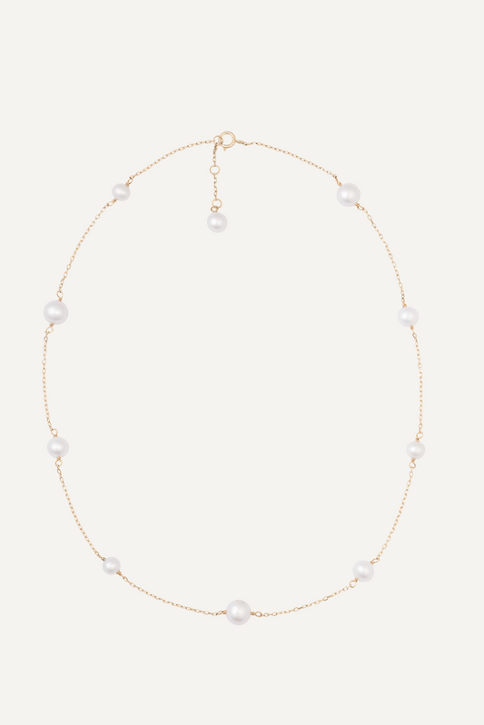 Capri Mix Pearls Neckclace
