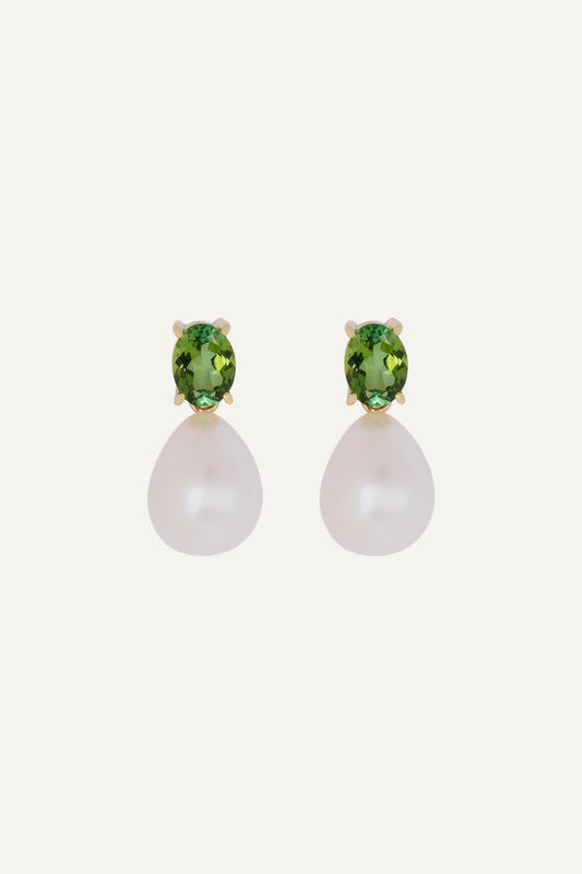 Gioia Green TOURMALINE Earrings