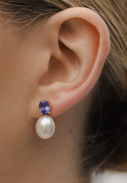 Gioia Tanzanite Earrings